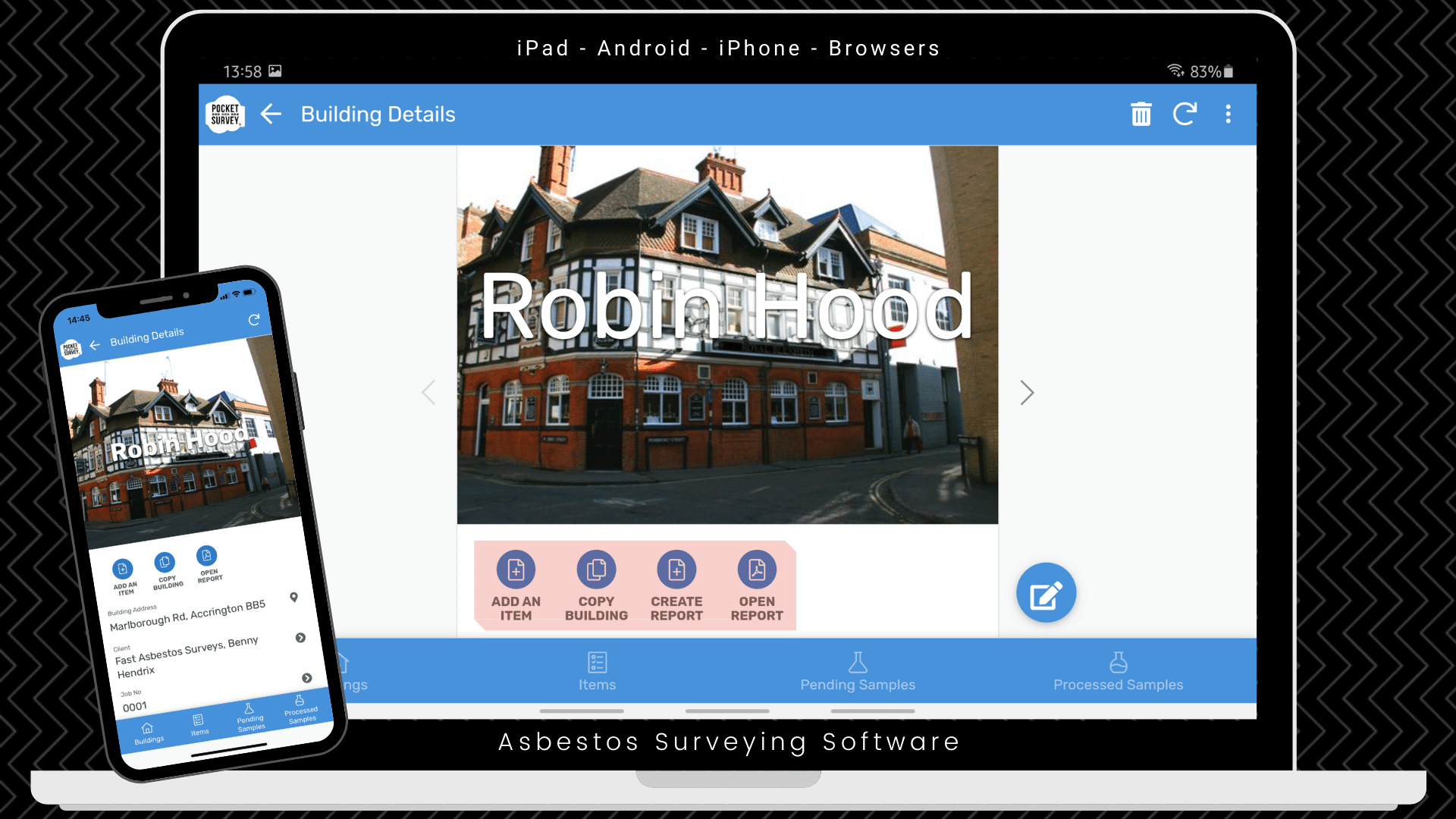 Building Details Screen