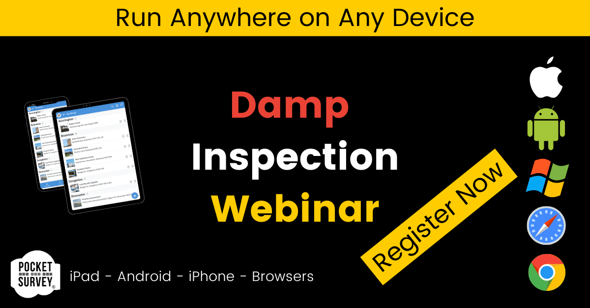 Run Anywhere Damp Inspection Software